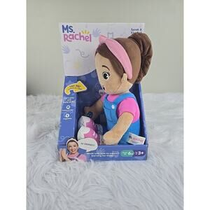 Ms Rachel Speak & Sing Plush Doll 16" Tall Interactive New in Box